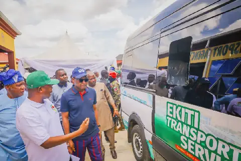 Ekiti State Cuts Transport Fare by 50%, Introduces 15 CNG Buses