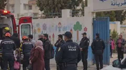 Pupil Dies in School Stairway Stampede in Tunisia