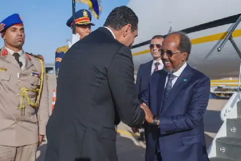 Somali President Attends Alamein Africa Forum in Egypt