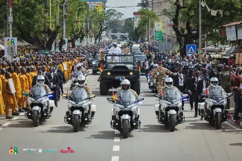 Guinea Celebrates 68th Anniversary of Independence with Grand Parade