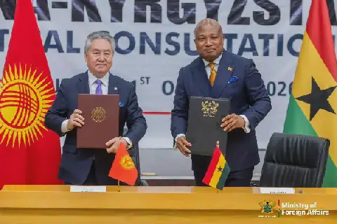 Ghana Signs Gold, Agribusiness and Scholarship Deals With Kyrgyzstan