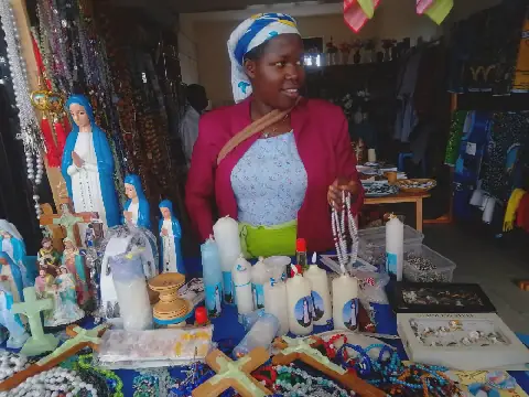 Kibeho Traders Profit from Selling Holy Water to Pilgrims