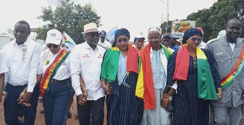 Sangarédi Celebrates 68th Anniversary of Guinea's Independence