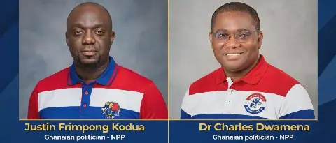Justin Kodua and Dr China