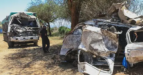 At least 17 people killed in Kenya road crash, most of them Catholic pilgrims