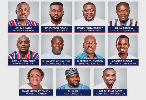 New NPP National Executives Elected to Lead Party to 2028 Victory