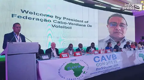 Congresso Africano de Voleibol reúne representantes de 54 países no Sal