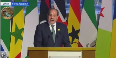 Egyptian President Sisi Delivers Keynote Address at African Union Meeting