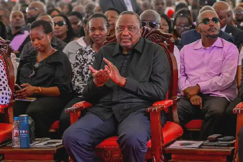 ‘My only wish’: Uhuru’s unity message at Karua’s father’s funeral