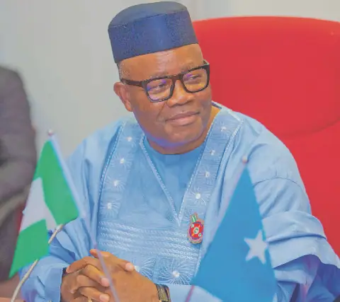 Akpabio Sparks Controversy with Denial of PDP Membership