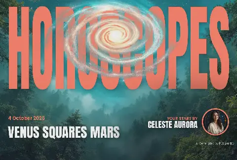 Venus Squares Mars: Horoscopes and Lucky Numbers for 4 October 2026