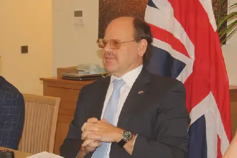 UK Envoy Urges Government to Prioritize Health, Education Over MPs’ Vehicles