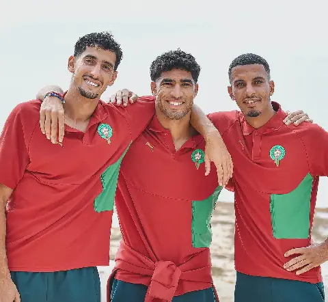 إستقبال جماهيري كبير لأسود الأطلس بطنجة قبل ودية مالي