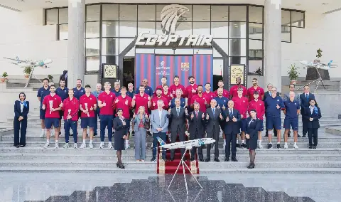 Le FC Barcelone félicite EgyptAir pour son sacre mondial