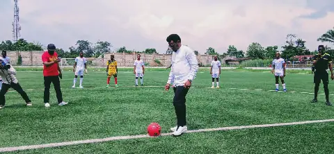 Ebola à Kisangani : un tournoi de football dans le respect des mesures barrières