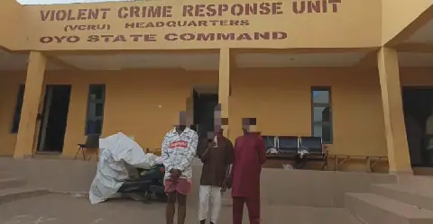 Oyo Police Apprehend Three Suspects in Ibadan Robbery and Murder Case