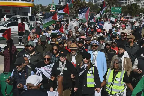 Thousands Join Palestine Solidarity March in Cape Town