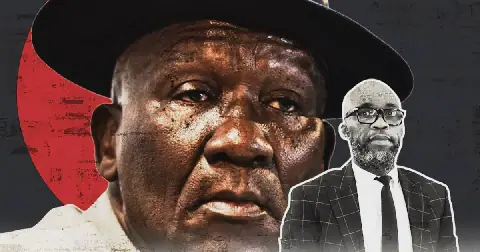 Former police minister Bheki Cele received “gratification” and “private benefits” from Vusimusi 'Cat' Matlala, according to a joint forensic investigation. Picture: Nolo Moima