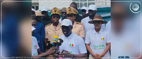 Senegal's Minister Idrissa Samb Pushes for Cleaner Training Facilities