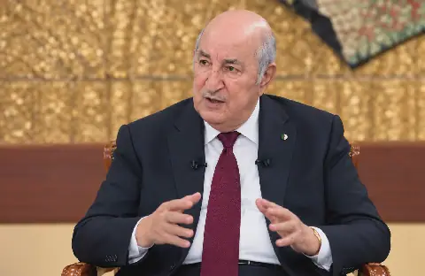 Algerian President Tebboune Clarifies Country's Stance on Global Issues