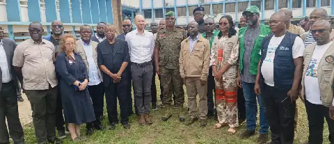 Riposte contre Ebola : Jean-Noël Barrot appelle à maintenir la vigilance à Bunia