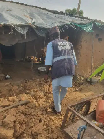 Flash flood ravages Yobe communities, displaces 1,020 people