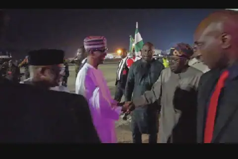 Tinubu Returns to Abuja After Lagos Engagements