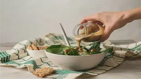 Adding Tahini to Salad: A Simple Way to Boost Calorie Intake Healthily