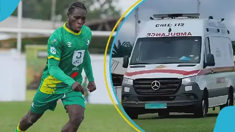 Aduana Defender Rushed to Hospital After Pitch Collapse, Team Wins 2-1