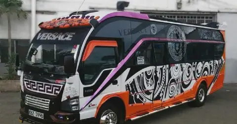Matatus (locally known in Sheng as mathree, nganya, or manyanga) are privately owned minibuses and mid-sized buses that serve as the backbone of public transport in Kenya (Image: Files)
