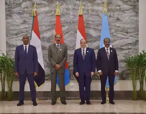 Egypt, Somalia, Eritrea and Sudan Hold Four-Way Summit on Regional Security and Cooperation