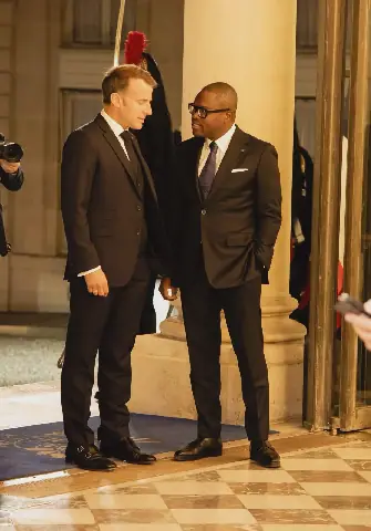 Le président béninois Romuald Wadagni reçu à l'Élysée par Emmanuel Macron