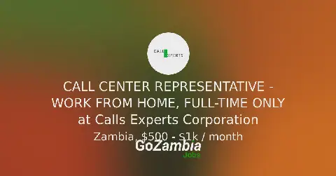 Calls Experts Corporation Seeks Call Center Representative for Remote Work