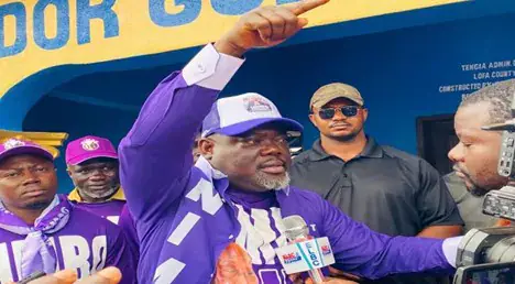 Fallah Pledges Support for Boakai, Liberty Party Collaboration