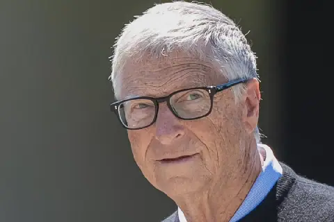 Bill Gates, wat onlangs gewaarsku het teen die gevare indien kunsmatige intelligensie nie gereguleer word nie.