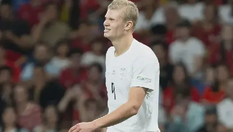 Haaland injury worry as Norway lose in Portugal