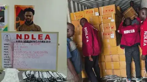 NDLEA Busts Italy-bound Cocaine Courier, Seizes N5bn Drugs at Ports