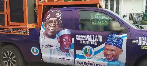 Jigawa Senator Donates Vehicles for Tinubu, Namadi Campaigns
