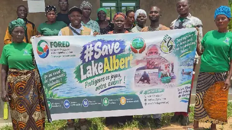 DR Congo's FORED Launches Campaign to Protect Lake Albert