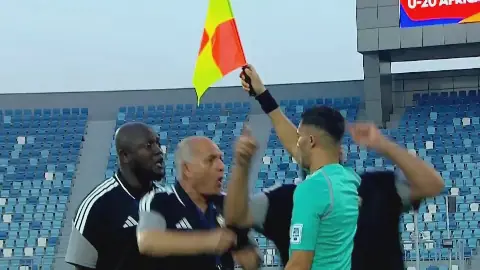 Algerian Assistant Referee Sparks Controversy in UNAF U20 Match