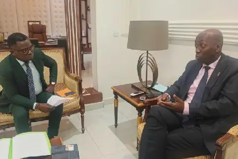Augustin Emane, ministre de la justice