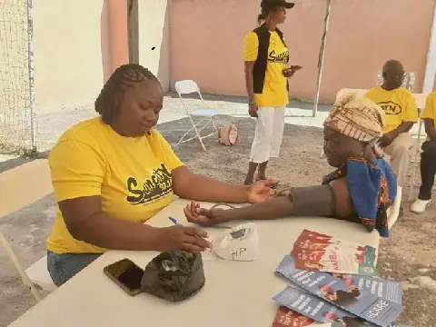 MTN Ghana promotes healthy lifestyles with free screening in Sunyani