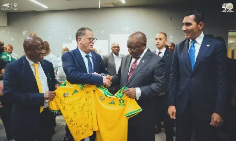 Bafana Bafana Stun Egypt in Cairo with Puso Dithejane's Lone Strike