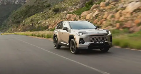 Plug-in hybrids like the Toyota RAV4 2.5 PHEV are making inroads in a market previously dominated by conventional hybrids. Picture: Toyota.