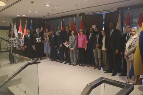 European Appreciation for Sudan's Ambassador Adwi on Departure from Cairo