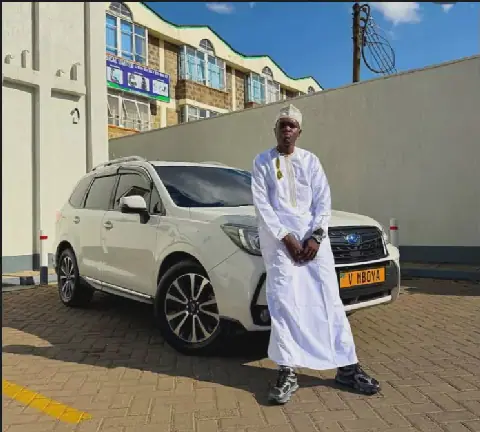 KRG The Don Blesses Vincent Mboya’s New Car With Holy Oil