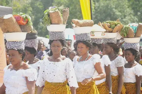 Annual Yam Festival in Nchiraa