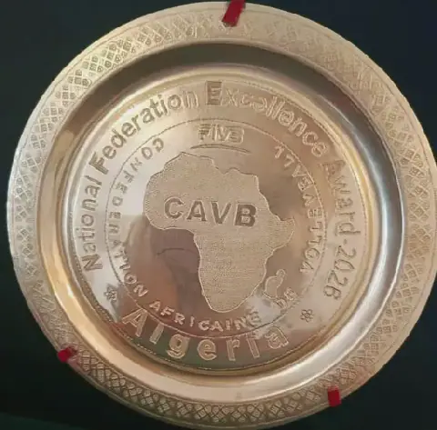 Algeria Wins Excellence Award for National Volleyball Federations