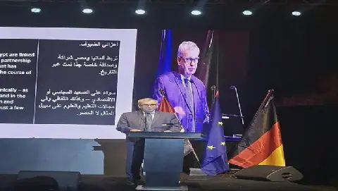 German Ambassador Praises Egypt's Role in Gaza Calm