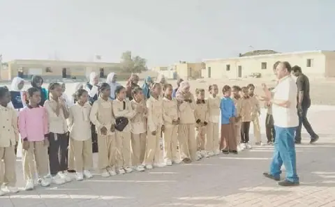 Teachers in Egypt's Halayeb and Shalaten build character and convey community message